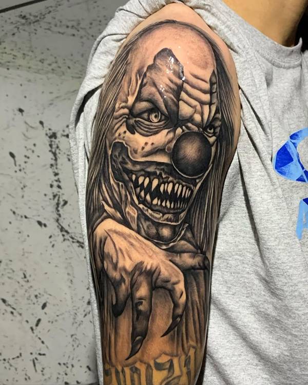 53 Tatuagens de Palhaço: Entenda o Significado – Vou Tatuar